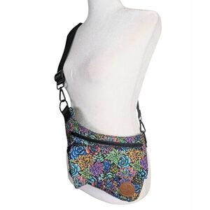 Sipsey Wilder succulent social multicolor print hip bag fanny pack crossbody